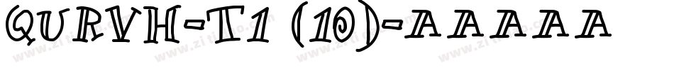 QURVH-T1 (10)字体转换